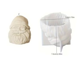 Molde silicona cabeza Papa Noel